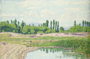 Landscape with Pond, near Rimini